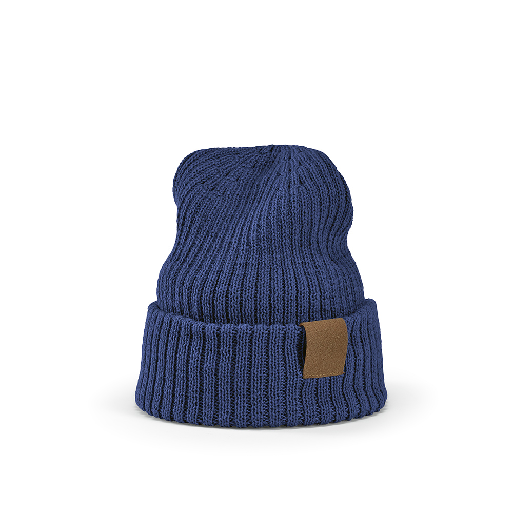 Bonnet Cobain en rPET et laine. Patch personnalisable