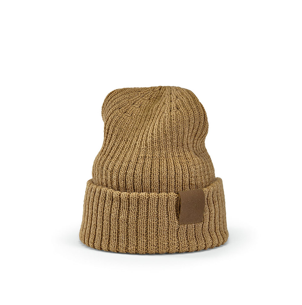 Bonnet Cobain en rPET et laine. Patch personnalisable