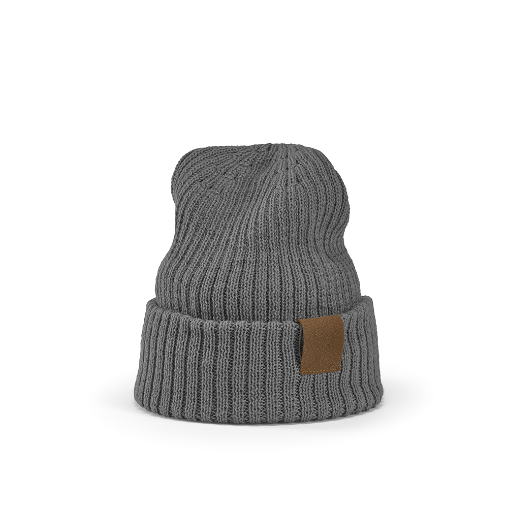 Bonnet Cobain en rPET et laine. Patch personnalisable