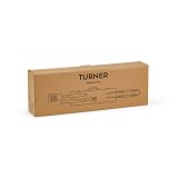 Vue 6 de Set barbecue Turner bambou,mallette: pince, fourchette et spatule