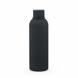 Vue 10 de Gourde Hudson 540 ml. Double paroi, étanche. Finition caoutchouc