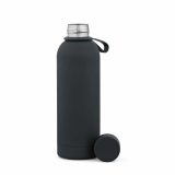 Vue 12 de Gourde Hudson 540 ml. Double paroi, étanche. Finition caoutchouc
