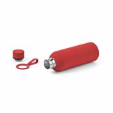 Vue 5 de Gourde Hudson 540 ml. Double paroi, étanche. Finition caoutchouc