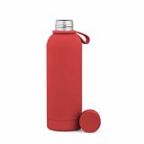 Vue 7 de Gourde Hudson 540 ml. Double paroi, étanche. Finition caoutchouc