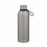 Vue 4 de Gourde Hudson 540 ml. Double paroi, étanche. Finition caoutchouc