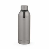 Vue 2 de Gourde Hudson 540 ml. Double paroi, étanche. Finition caoutchouc
