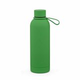 Vue 4 de Gourde Hudson 540 ml. Double paroi, étanche. Finition caoutchouc