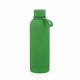 Vue 1 de Gourde Hudson 540 ml. Double paroi, étanche. Finition caoutchouc