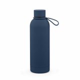Vue 4 de Gourde Hudson 540 ml. Double paroi, étanche. Finition caoutchouc