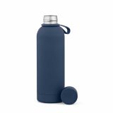 Vue 7 de Gourde Hudson 540 ml. Double paroi, étanche. Finition caoutchouc
