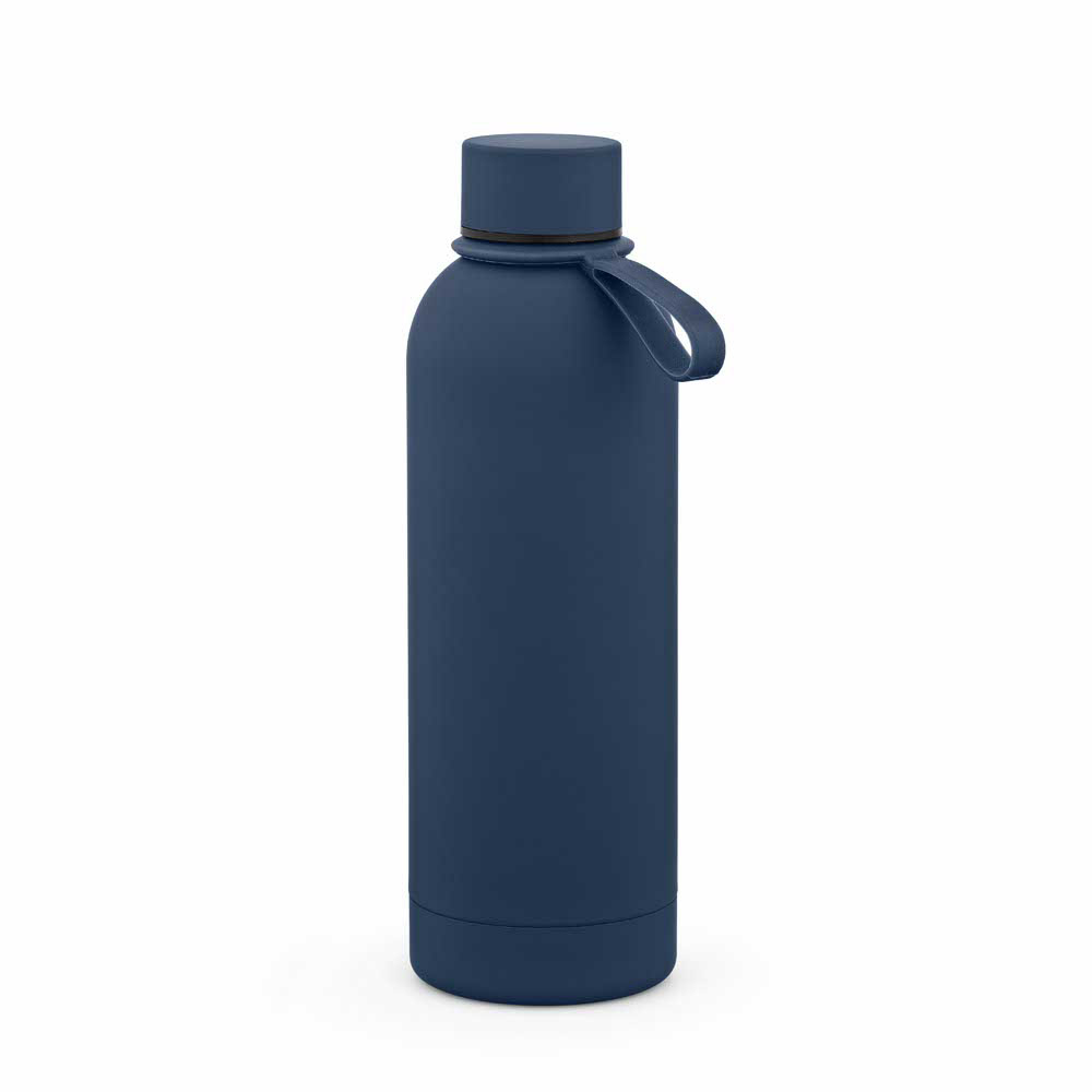 Gourde Hudson 540 ml. Double paroi, étanche. Finition caoutchouc
