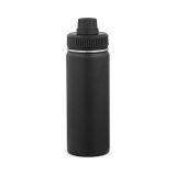 Vue 3 de Gourde Salween560 ml. Double paroi, double bouchon. Avec poignée