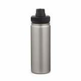 Vue 3 de Gourde Salween560 ml. Double paroi, double bouchon. Avec poignée