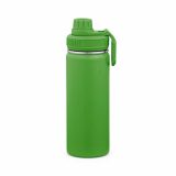 Vue 4 de Gourde Salween560 ml. Double paroi, double bouchon. Avec poignée