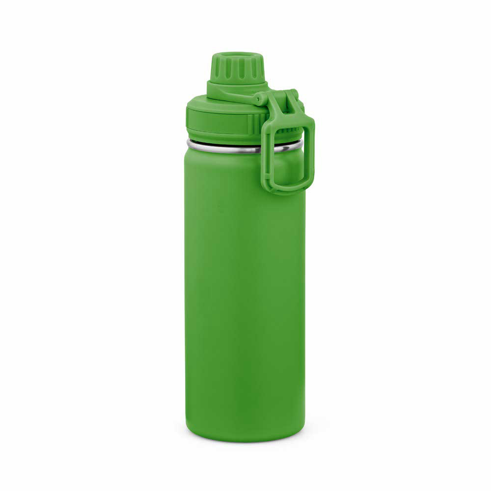 Gourde Salween560 ml. Double paroi, double bouchon. Avec poignée