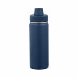 Vue 3 de Gourde Salween560 ml. Double paroi, double bouchon. Avec poignée