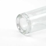 Vue 5 de Bouteille Adige 500 en verre 560 ml. Bouchon argenté