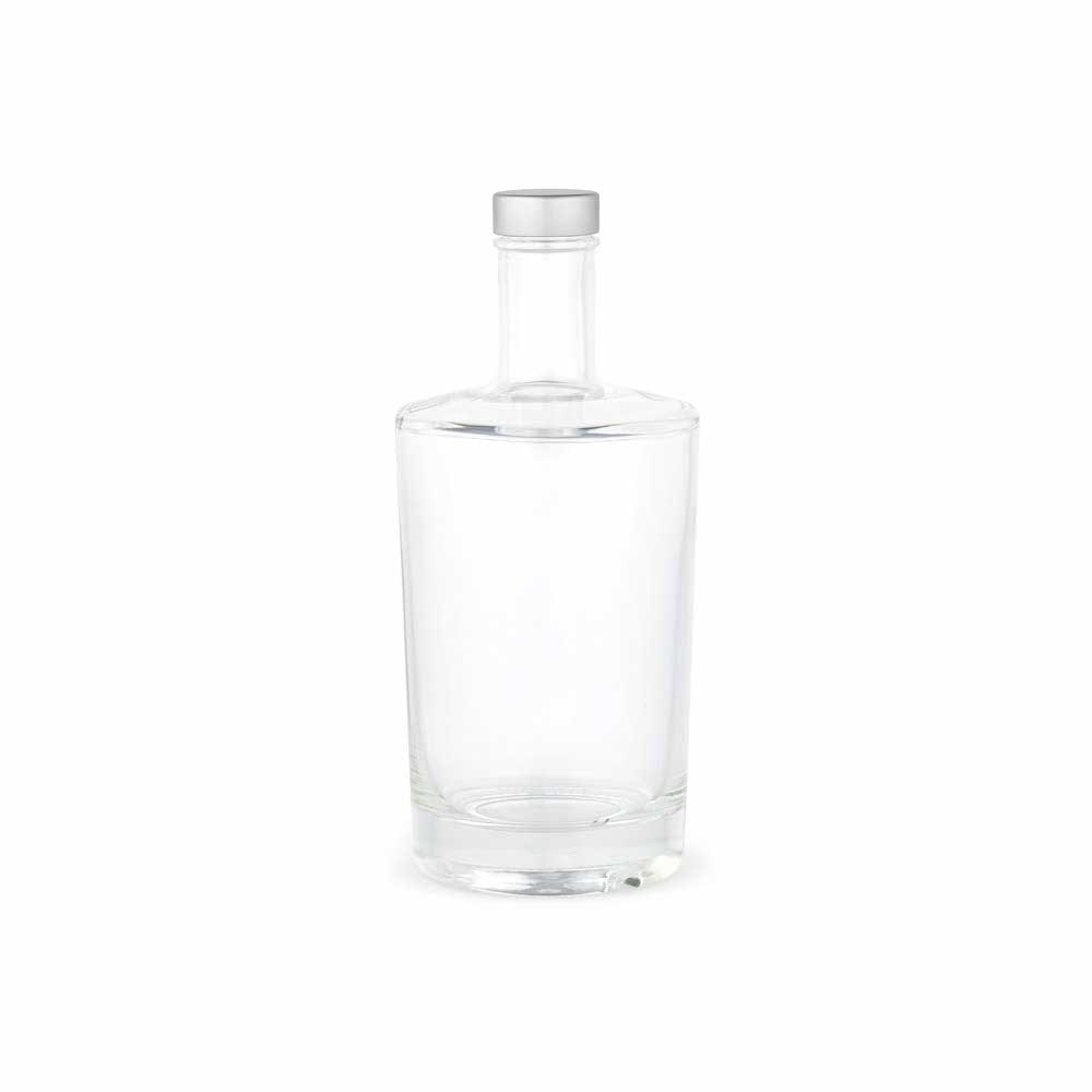 Bouteille Adige 500 en verre 560 ml. Bouchon argenté