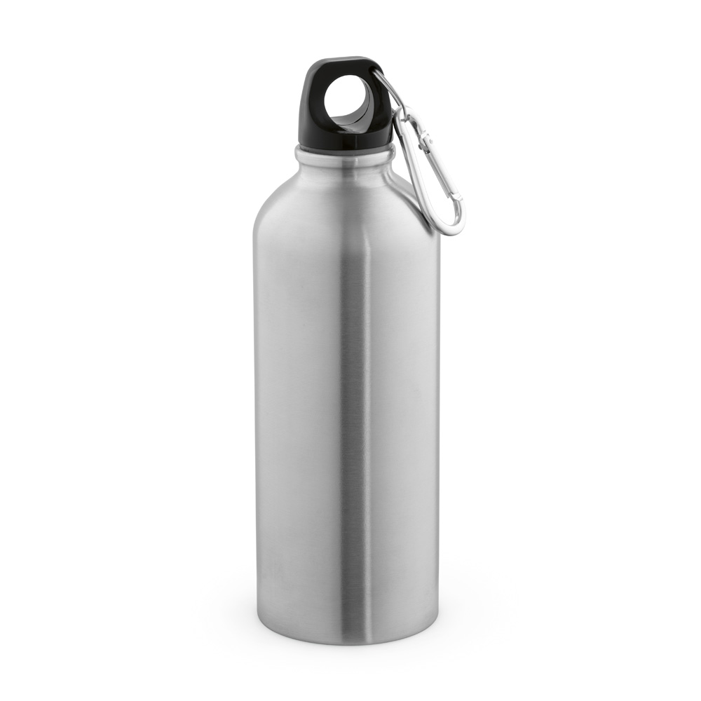 Gourde Drava 530ml. Simple paroi,étanche et mousqueton
