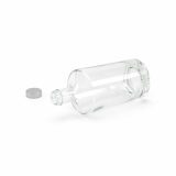Vue 3 de Bouteille Adige 750 en verre 780 ml. Bouchon argenté