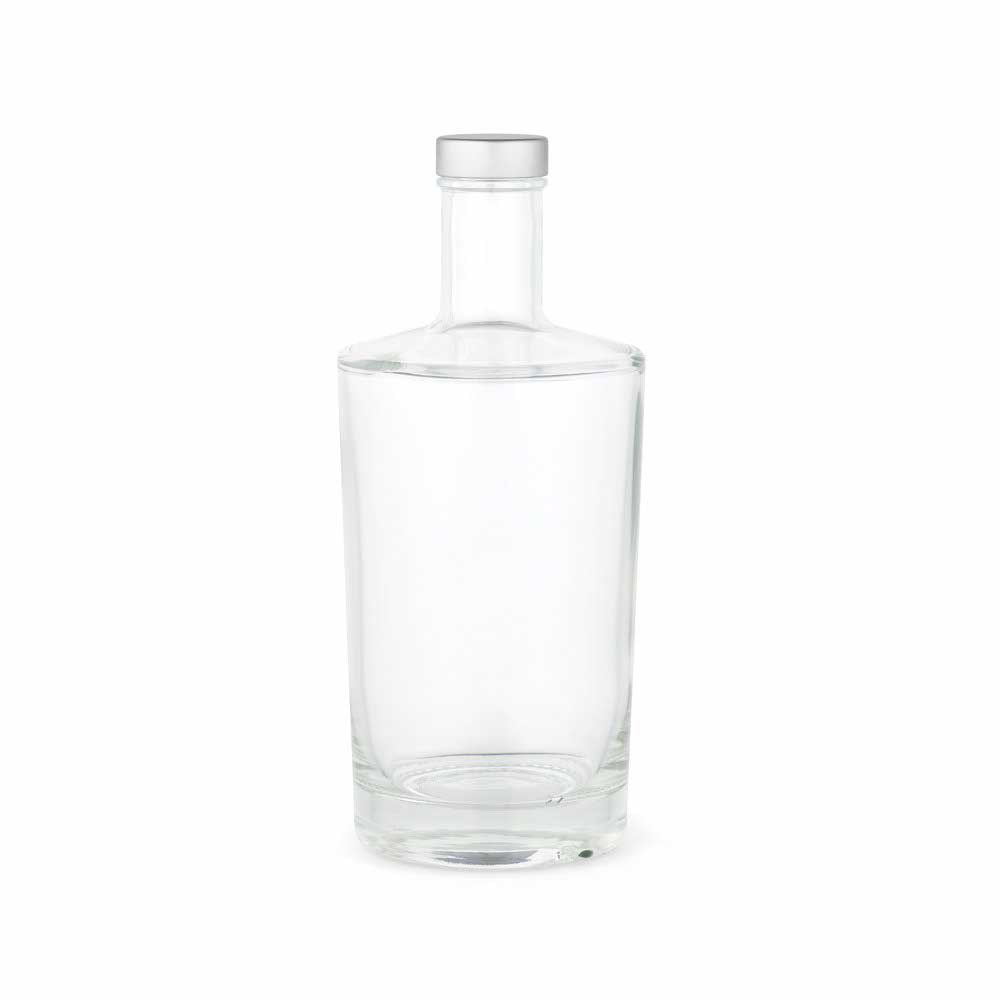 Bouteille Adige 750 en verre 780 ml. Bouchon argenté