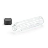 Vue 2 de Bouteille Turia 750 en verre 780 ml. Bouchon noir