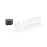 Vue 2 de Bouteille Turia 500 en verre 550 ml. Bouchon noir