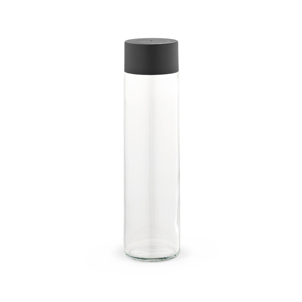 Bouteille Turia 500 en verre 550 ml. Bouchon noir