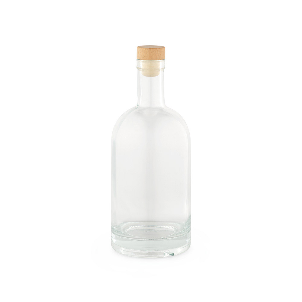 Bouteille Piave en verre 800 ml. Bouchon en bois