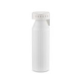 Vue 2 de Gourde Timeos rInox 690ml. Double paroi, étanche. Rappel LED