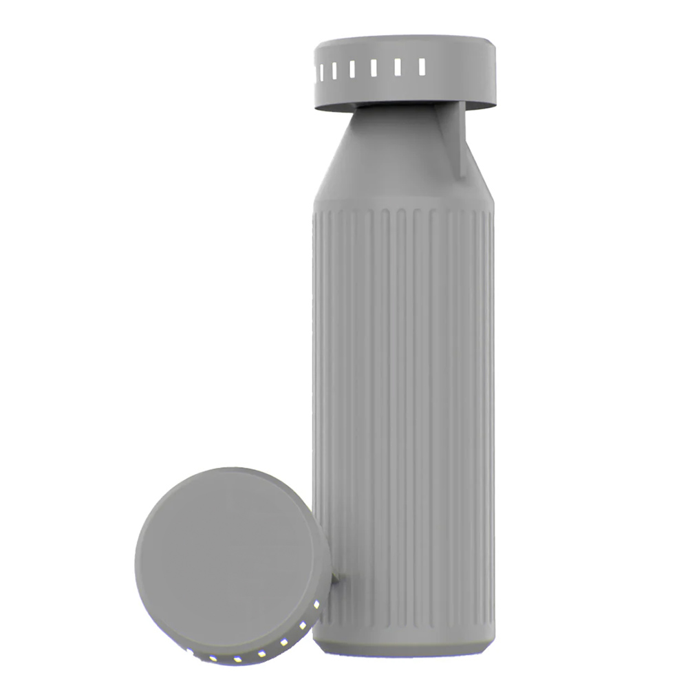 Gourde Timeos rInox 690ml. Double paroi, étanche. Rappel LED