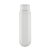 Vue 3 de Gourde Hexagul rInox 530ml.Double paroi, étanche.Forme hexagonale