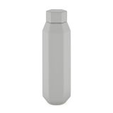 Vue 3 de Gourde Hexagul rInox 530ml.Double paroi, étanche.Forme hexagonale