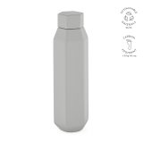 Vue 5 de Gourde Hexagul rInox 530ml.Double paroi, étanche.Forme hexagonale