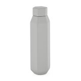 Vue 1 de Gourde Hexagul rInox 530ml.Double paroi, étanche.Forme hexagonale
