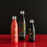 Vue 8 de Gourde Mississippi 450 rInox 430ml. Double paroi, étanche.