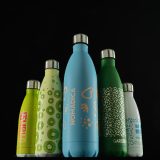 Vue 8 de Gourde Mississippi 450 rInox 430ml. Double paroi, étanche.