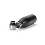 Vue 5 de Gourde Mississippi 550 rInox 535ml. Double paroi, étanche.