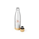 Vue 7 de Gourde Congo rInox et Bambou 780ml. Double paroi, étanche
