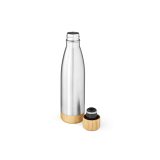 Vue 7 de Gourde Rio Grande rInox et Bambou 530ml. Double paroi, étanche