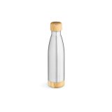 Vue 3 de Gourde Rio Grande rInox et Bambou 530ml. Double paroi, étanche