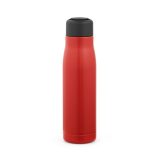 Vue 3 de Gourde Lena rInox 570ml. IDouble paroi, étanche,poignée en rPET