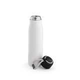 Vue 1 de Gourde Lena rInox 570ml. IDouble paroi, étanche,poignée en rPET