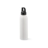 Vue 3 de Gourde Mackenzie rAluminium 690ml. Etanche et bouchon mousqueton