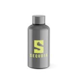 Vue 9 de Gourde Yukon rAluminium 550ml. Paroi simple, étanche
