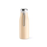 Vue 3 de Gourde Arkansas 350 rInox 400ml.Double paroi, étanche,poignée
