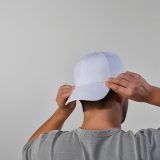 Vue 5 de Casquette Darrell en rCOTON 280 g/m². 6 pans, boucle métallique