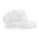 Vue 6 de Casquette Zappa, rPET et rCOTON. 5 pans, fermeture à pression