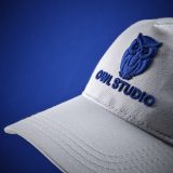 Vue 9 de Casquette Zappa, rPET et rCOTON. 5 pans, fermeture à pression