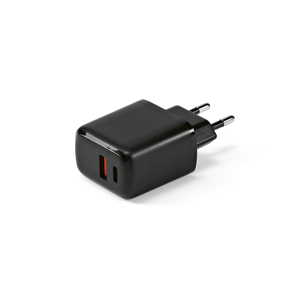 Chargeur mural Franklin, rABS, 20W, USB-C & A, charge rapide